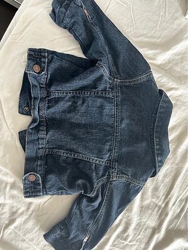 12-18 Ay Beden lacivert Renk Baby GAP Jean kot ceket 12-18 ay