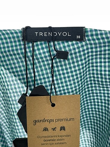 38 Beden yeşil Renk Trendyol & Milla Bluz %70 İndirimli.
