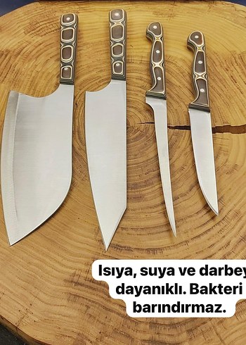 4lü Profesyonel Şef Seti