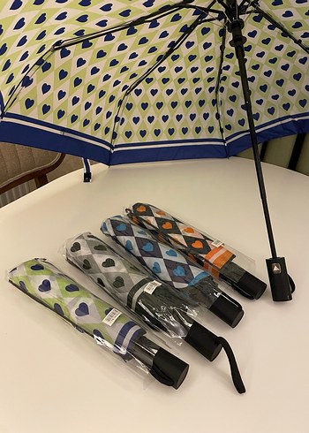 Kadın Şemsiye son yeşil 1 adet ( resimdeki açık olan ) - Görsel 2