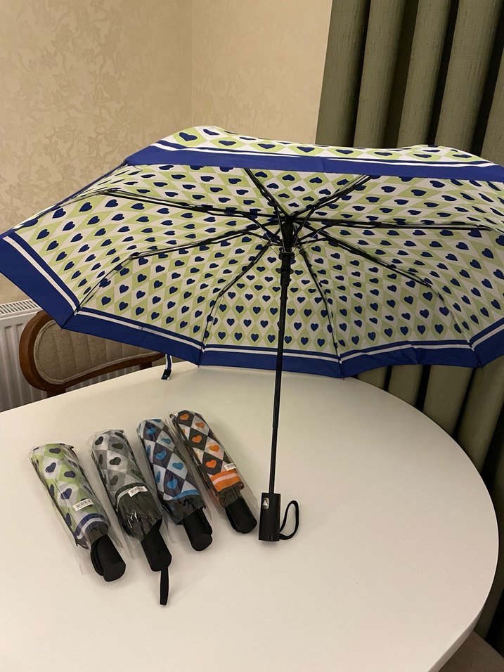 Kadın Şemsiye son yeşil 1 adet ( resimdeki açık olan ) - Görsel 4