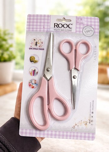 Gri Çok Amaçlı Makas Seti - ROOC - Görsel 2