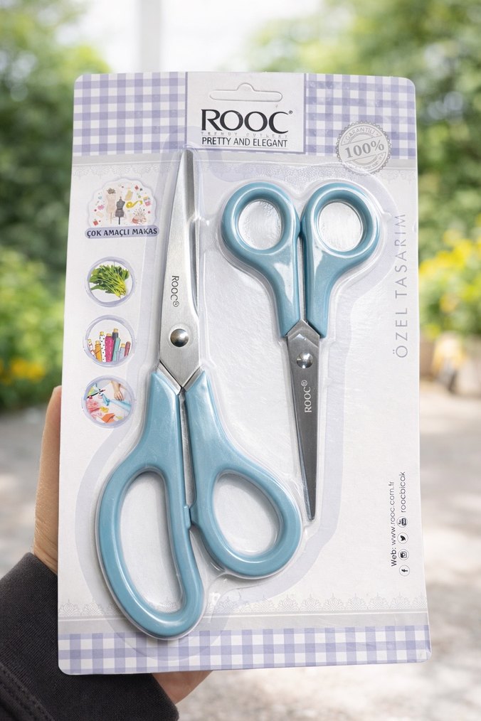 Gri Çok Amaçlı Makas Seti - ROOC - Görsel 3