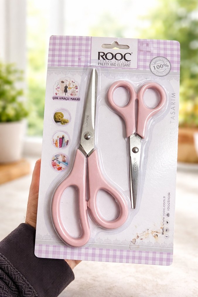 Gri Çok Amaçlı Makas Seti - ROOC - Görsel 2