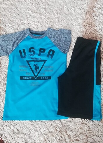 Us.polo.assn çocuk şortlu takim