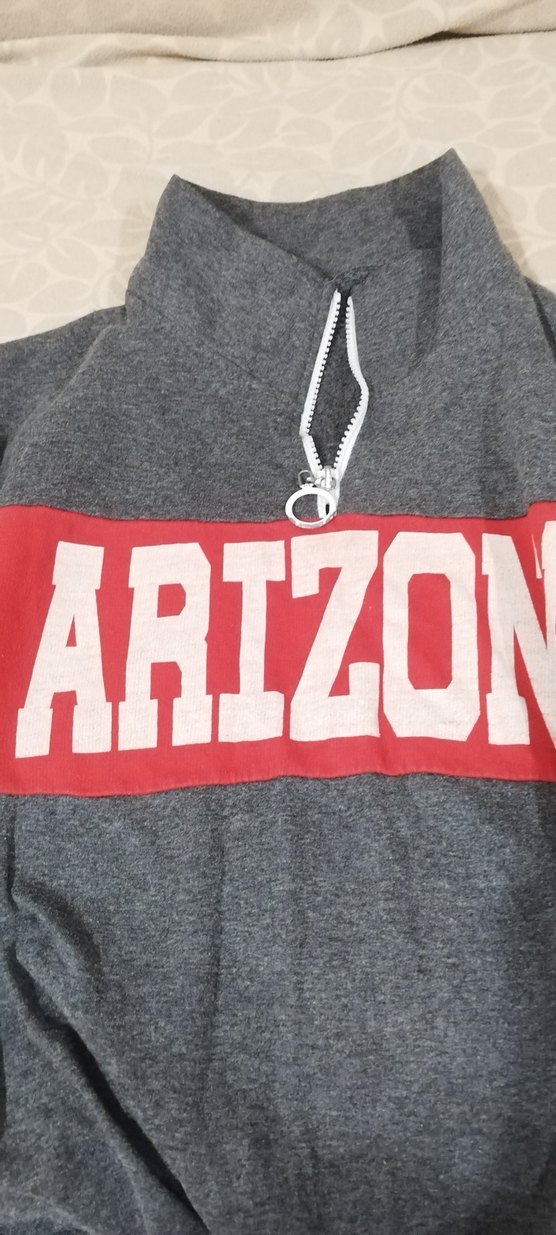 Kadın Gri Yarım Fermuarlı Sweatshirt - Görsel 2