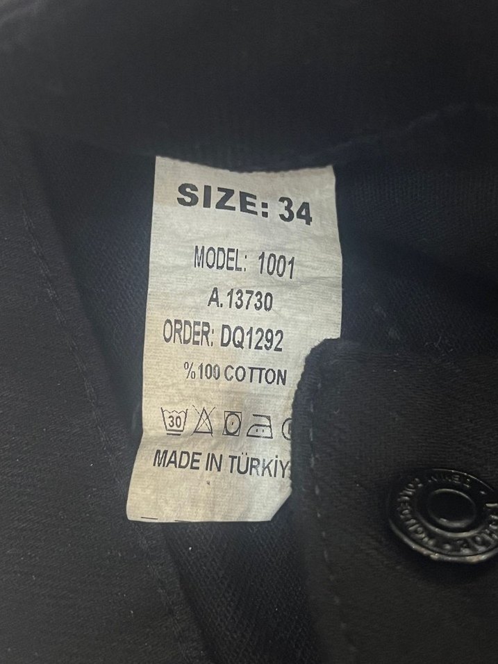 Siyah Regular Fit Midi Denim Kadın Pantolon - Görsel 2