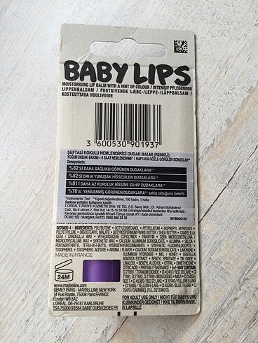Maybelline Baby lips