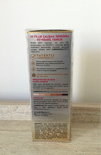 Beden Nivea Cellular Luminous630