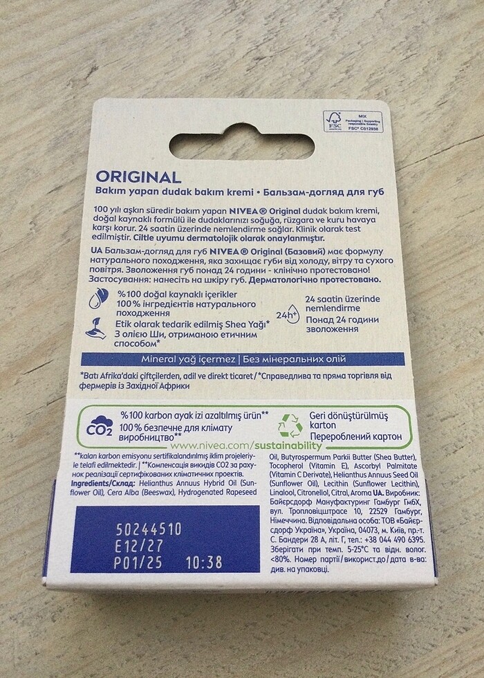 Nivea Dudak Nemlendiricisi - Görsel 2