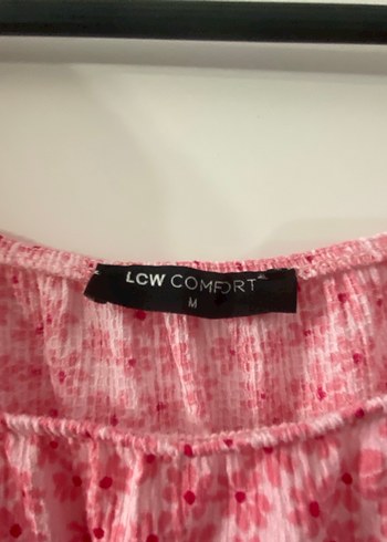 Pembe Pamuk Hamile Midi Elbise, Kısa Kollu, Salaş Kesim - Görsel 5