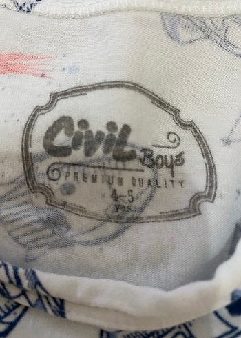 Uzay Desenli Mavi Erkek Çocuk Atlet ve Boxer Takımı - Görsel 2