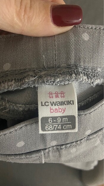 6-9 Ay Beden LCW kot pantolon