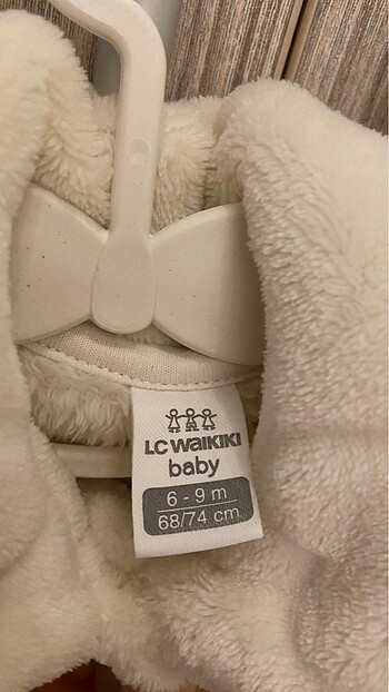 6-9 Ay Beden LCW peluş mont