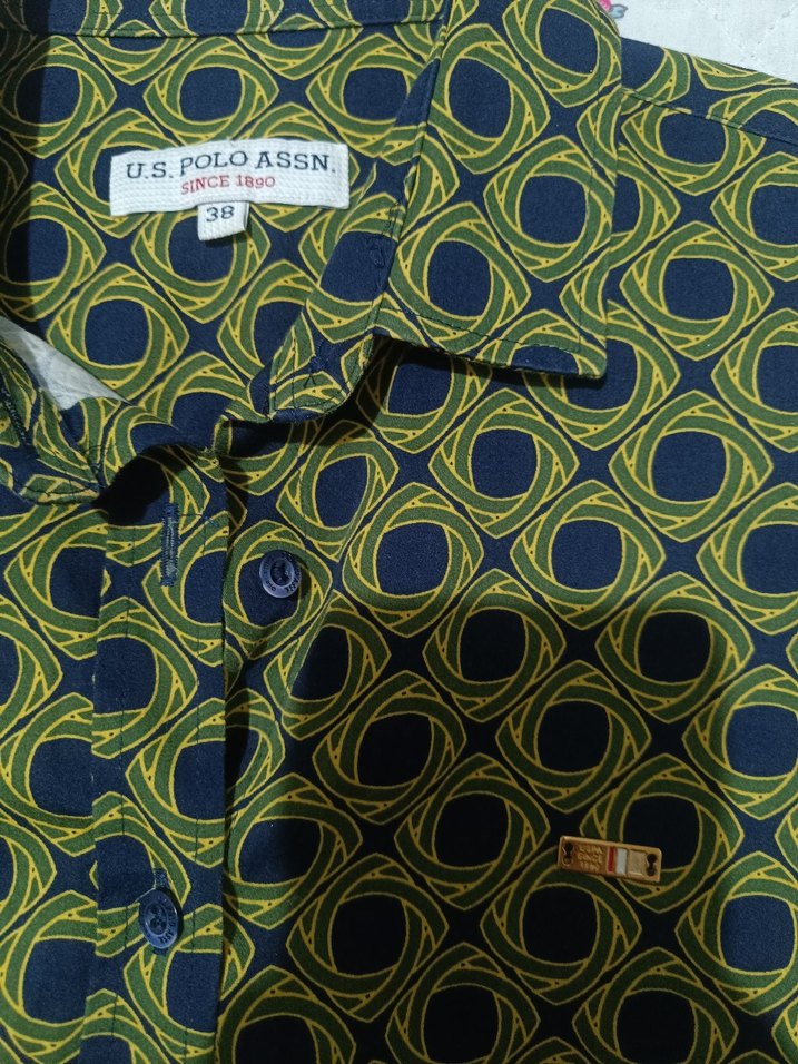 Kadın Çok Renkli Uzun Kollu Baskılı Gömlek - Görsel 3