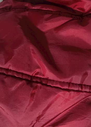 Bordo kadin mont - Görsel 6