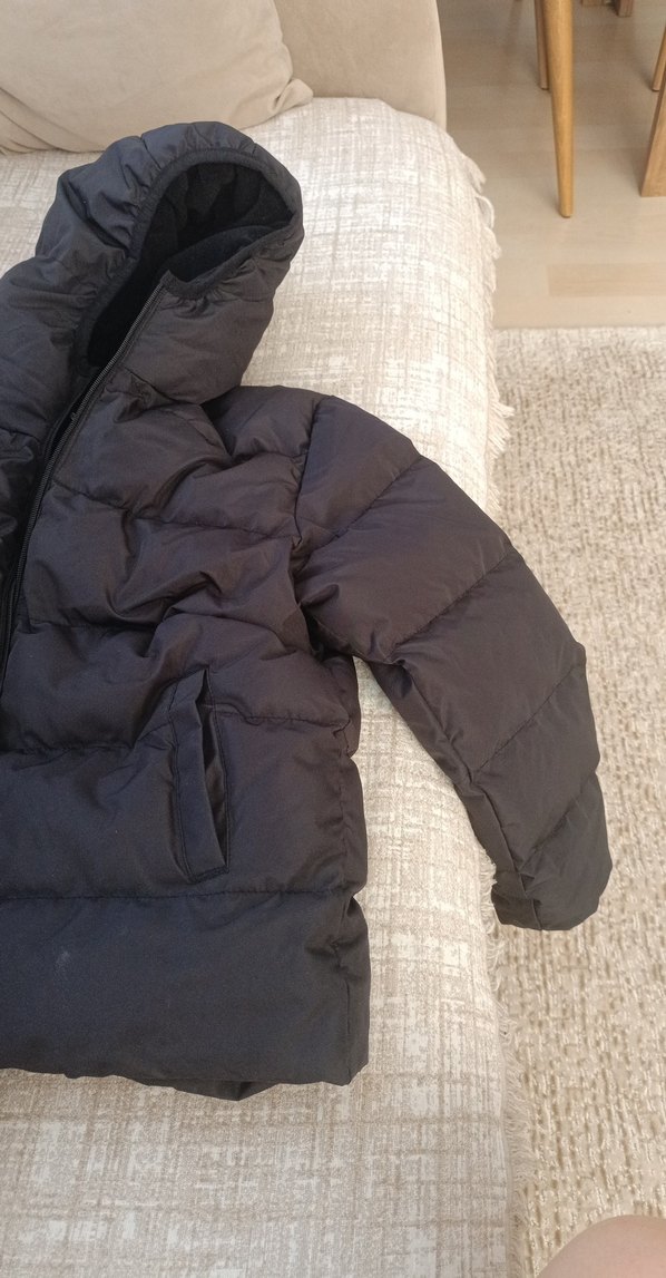 Erkek çocuk Kapüşonlu Kış Montu - Görsel 2