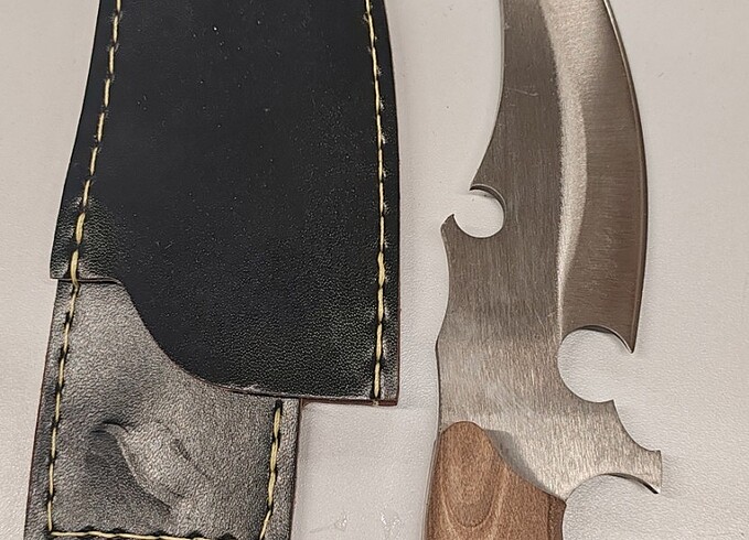 Beden kahverengi Renk Avcı karambit koleksiyonluk d2