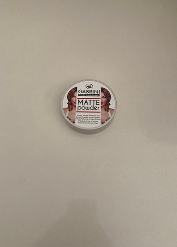 Gabrini Mat Pudra Bej - Görsel 4