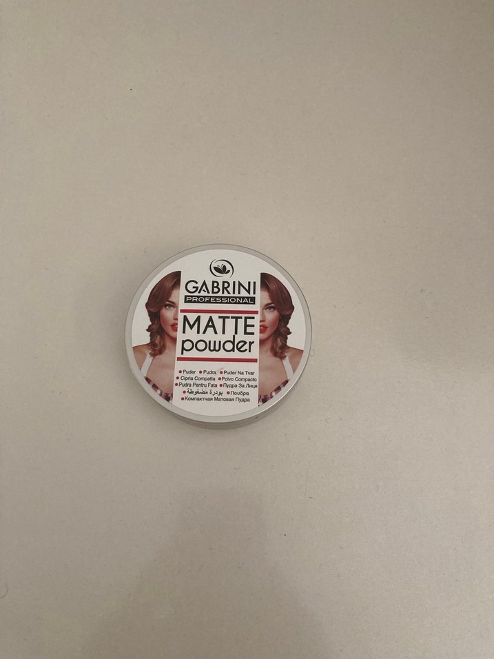 Gabrini Mat Pudra Bej - Görsel 3