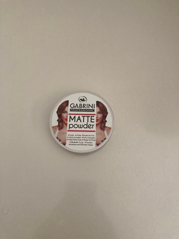 Gabrini Mat Pudra Bej - Görsel 2