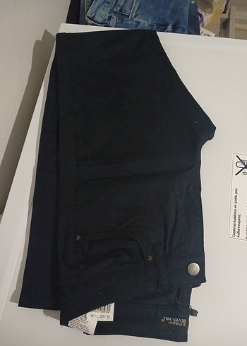 siyah kadın Pantolon - Görsel 2