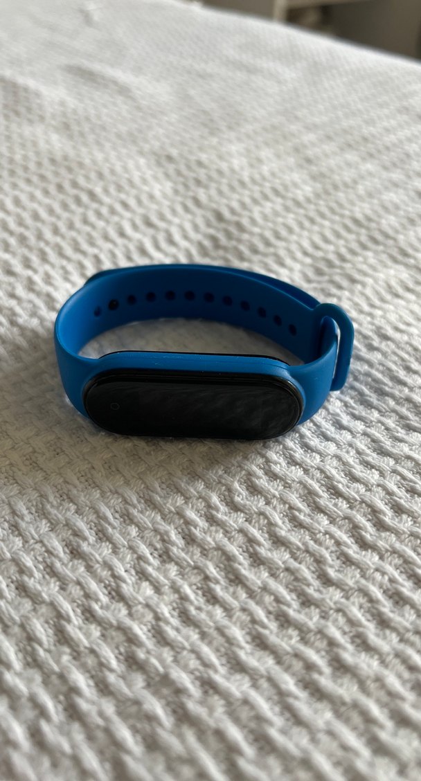 Xiaomi Mi Band 5 uyumlu Mavi Akıllı Bileklik Kayışı - Görsel 2