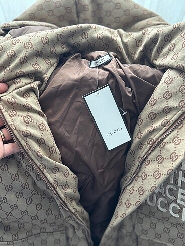xl Beden camel Renk The nort face gucci mont