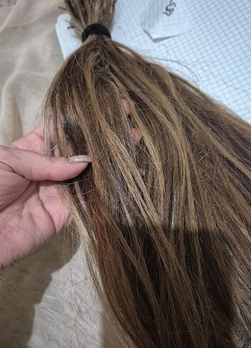 185 adet gerçek saç  - Görsel 6