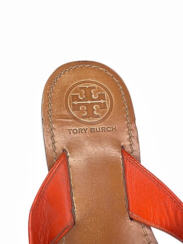 37,5 Beden turuncu Renk Tory Burch Terlik %70 İndirimli.