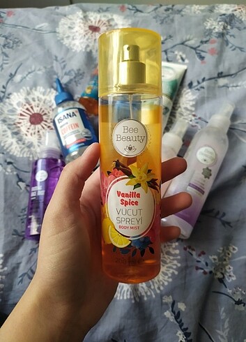 Bee Beauty vücut spreyi parfüm vanilla spice