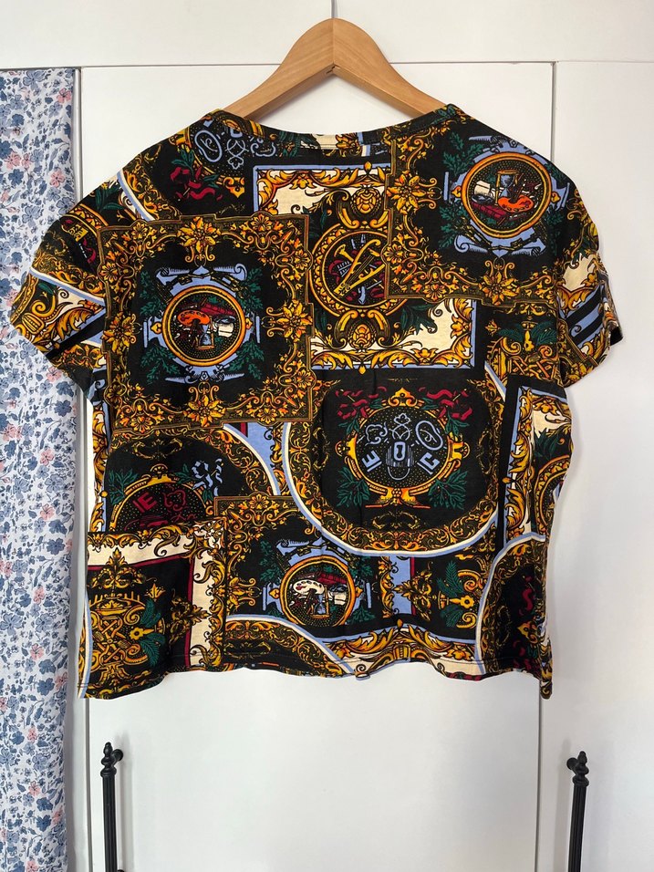 Bohem Desenli Zara Tişört - Görsel 3