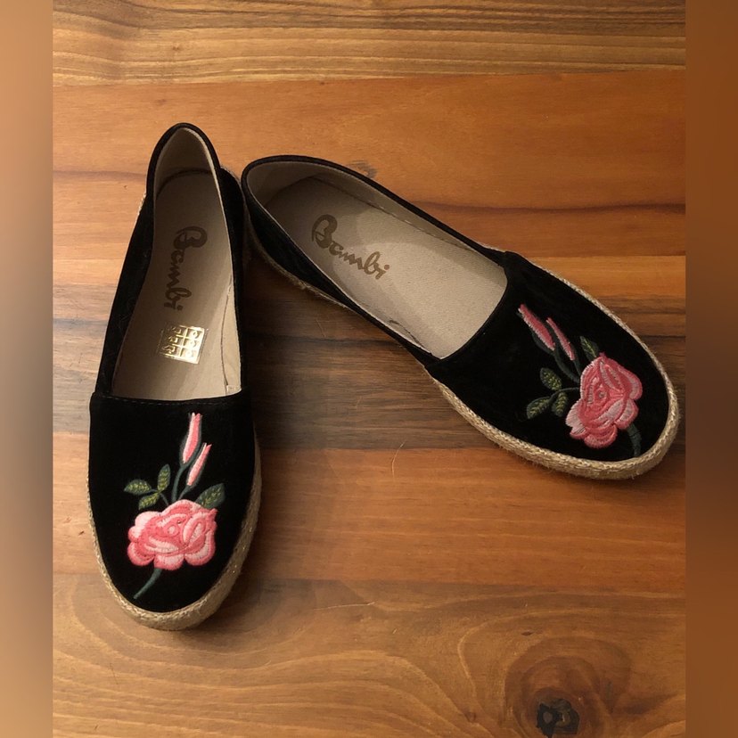 Nakışlı Süet Kadın Espadril - Görsel 2