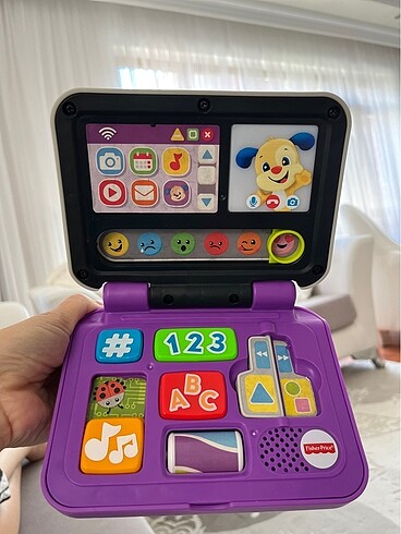 Fisher price eğlen ve öğren ilk bilgisayarın