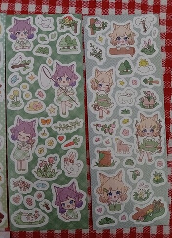 Hologramlı Tatlı Deco Sticker Çıkartma