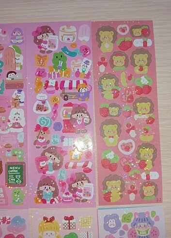 Beden Hologramlı Tatlı Deco Sticker Çıkartma