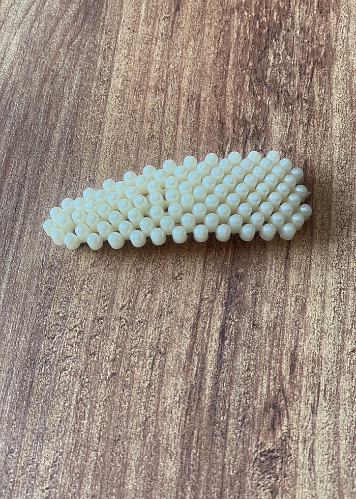 Beyaz inci toka - Görsel 3