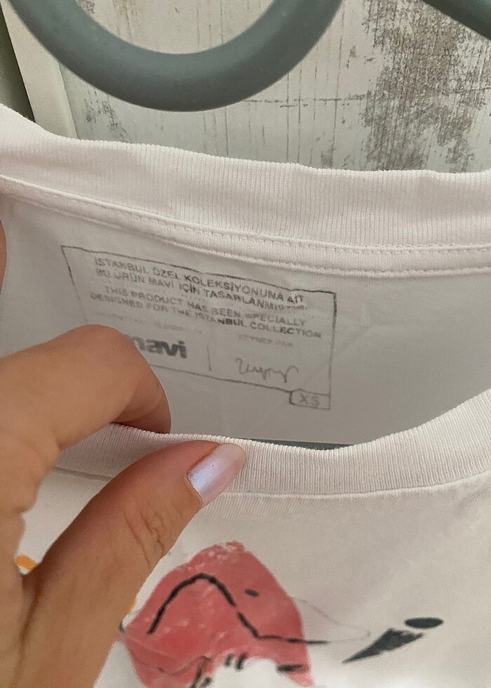 Mavi İstanbul tsört - Görsel 3