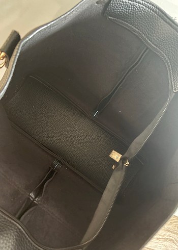 Beden siyah Renk Siyah Deri Kadın Omuz Çantası