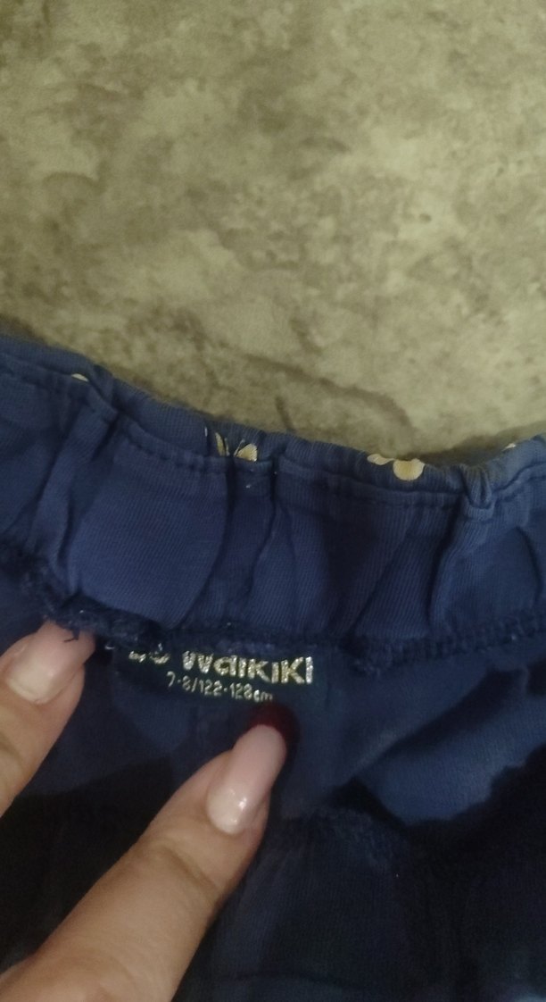 Koyu Mavi Çocuk şort - Görsel 2