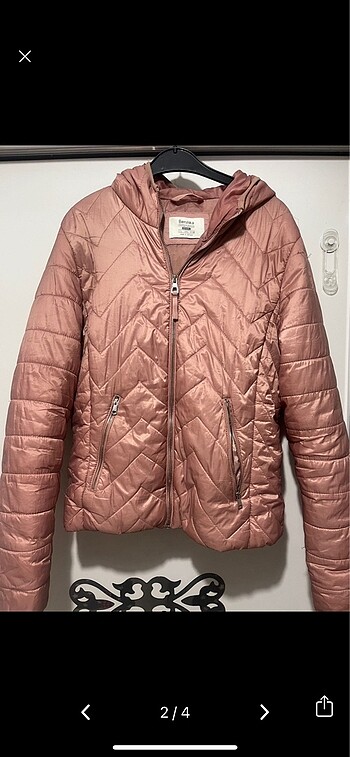 Bershka pembe mont