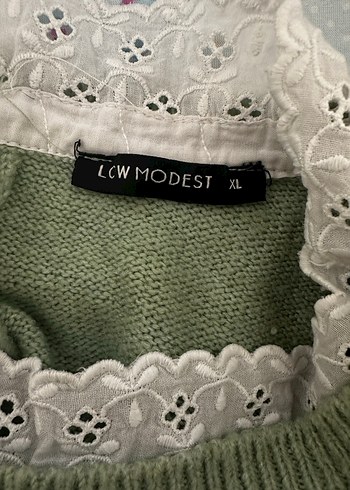 Yeşil Örgü Kadın Triko Midi Elbise - Görsel 2