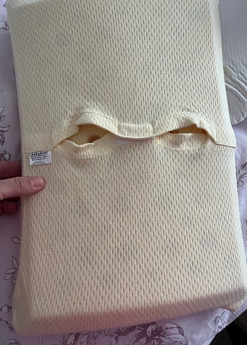 Mavi Çiçek Desenli Bebek Uyku Yatağı - Görsel 4