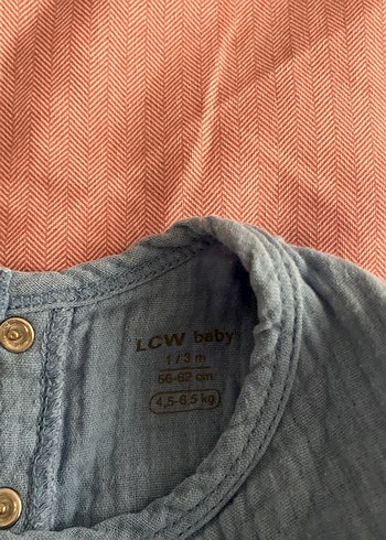 Mavi Keten Bebek Erkek Kısa Kollu Takım - Görsel 4