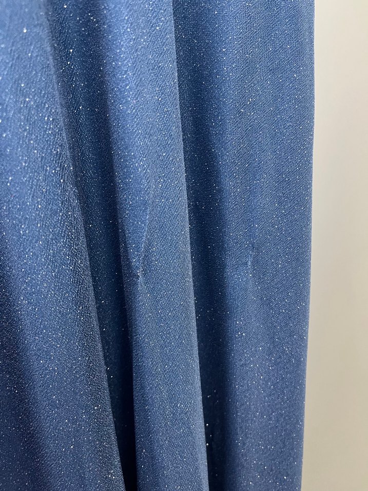 Mavi simli abiye - Görsel 5