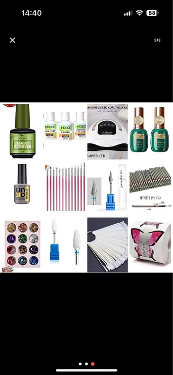 Kalıcı oje seti - Görsel 3