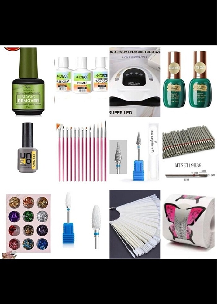 Kalıcı oje seti - Görsel 3