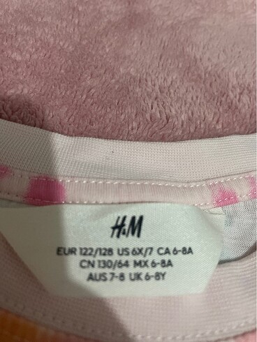 H&M Kız çocuk elbise penye pamuklu