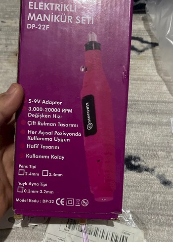 Mor Tırnak Bakım Seti ve Solingen Penset - Görsel 3