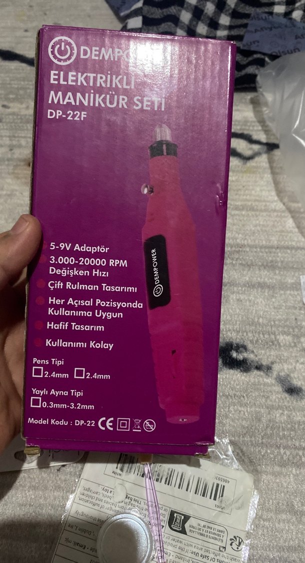 Mor Tırnak Bakım Seti ve Solingen Penset - Görsel 3